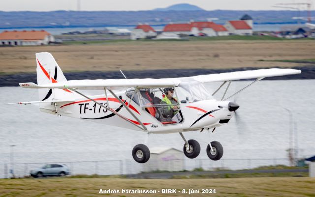 REARWIN Skyranger (BRX173) - Capt Harry landing at Reykjavík Airshow 2024.