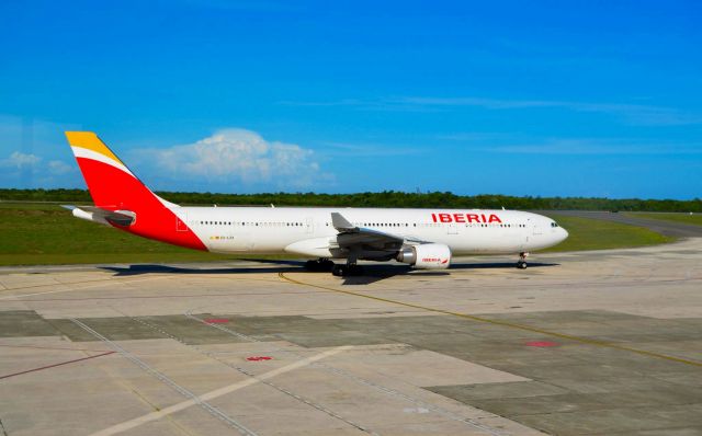 Airbus A330-300 (EC-LZX) - IBERIA AT MDSD READY TO TAXY TO THE RUNWAY!