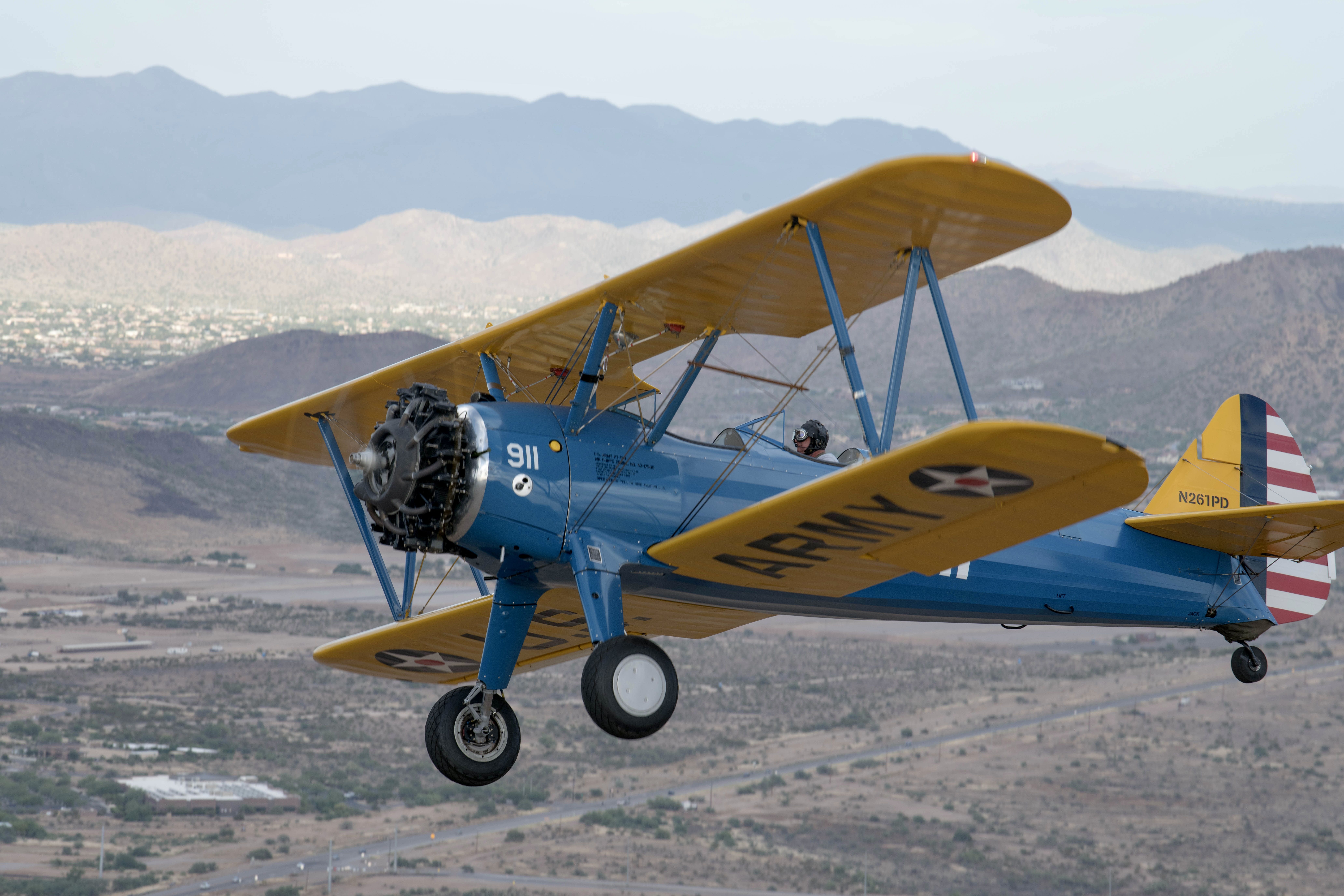 Boeing PT-17 Kaydet (N261PD) - www.yellowbirdaviation.com