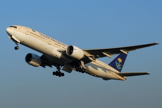 Boeing 777-200 (HZ-AKS) - Heading out to Dammam; 8th March, 2013