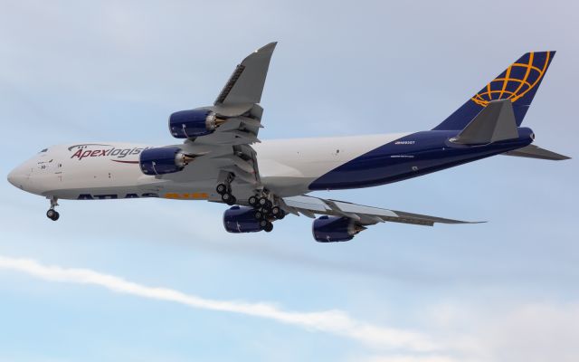 BOEING 747-8 (N863GT) - Runway 36R last 747 to be built from Paine