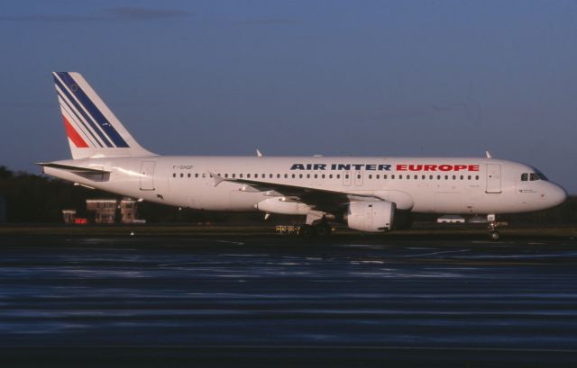Airbus A320 (F-GHQF)