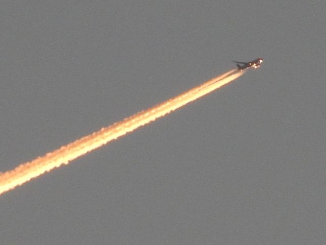 Boeing 787-8 (N818AL) - An American Airlines Boeing B787-800 flies over my house.
