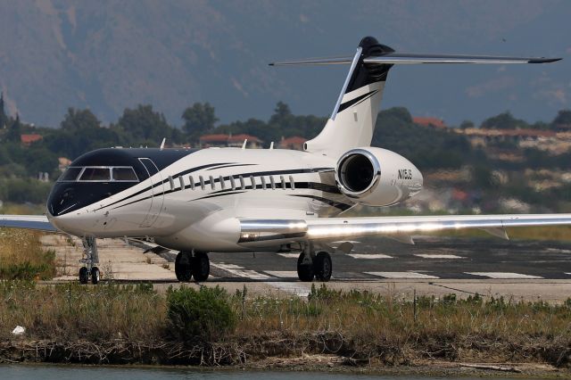 Bombardier Global Express (N115JS) - Photo taken on July 10, 2021.