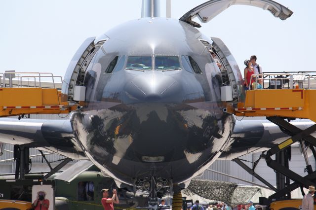 — — - Polaris on display at CFB Trenton.