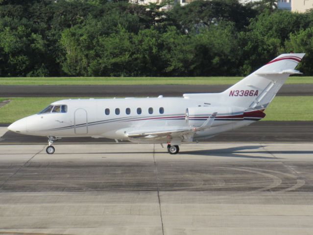 Hawker 800 (N3386A)