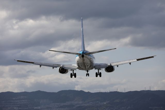 Boeing 737-500 (JA359K) - April 15th 2018: