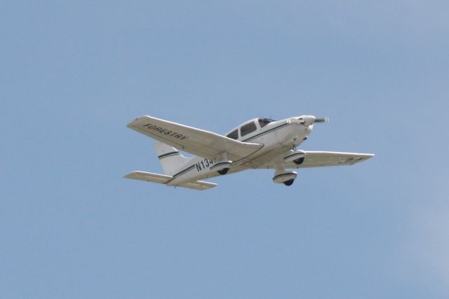 Piper Cherokee (N134FC) - Piper Cherokee (N134FC) departs Sarasota-Bradenton International Airport