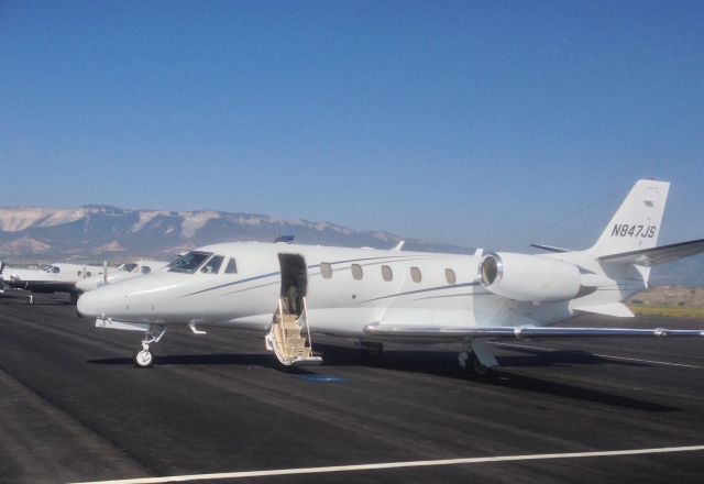 Cessna Citation Excel/XLS (N847JS) - Beautiful day in Colorado!br /w/Exclusive Jets, LLC