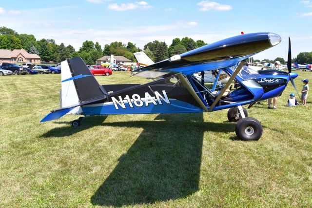 RAINBOW SKYREACH BushCat (N18AN) - Rainbow Sky Reach BushCat N18AN in Brighton 
