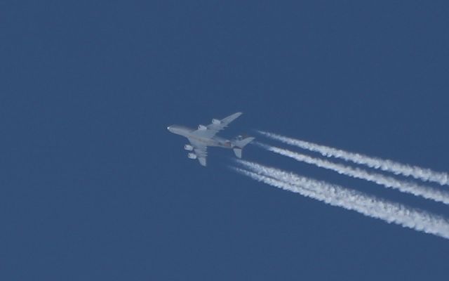 Airbus A380-800 (A6-APH) - etihad a380-861 a6-aph 37,000ft jfk to abu dhabi 20/4/18.