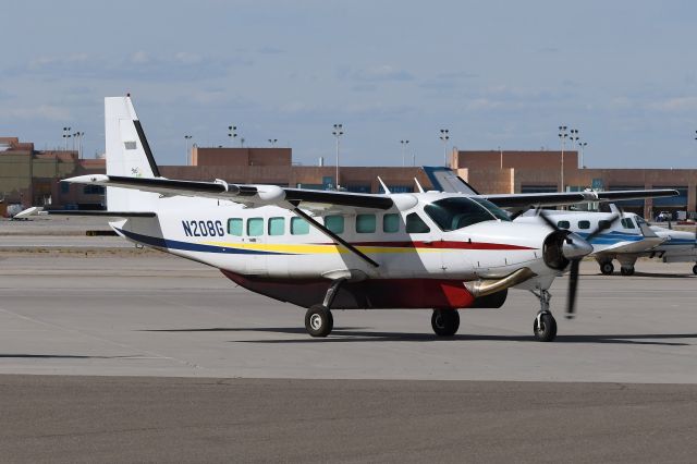 Cessna Caravan (N208G) - Engine run test