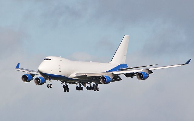 Boeing 747-400 (A6-GGP) - dubai air wing b747-412f a6-ggp landing at shannon 21/10/18.