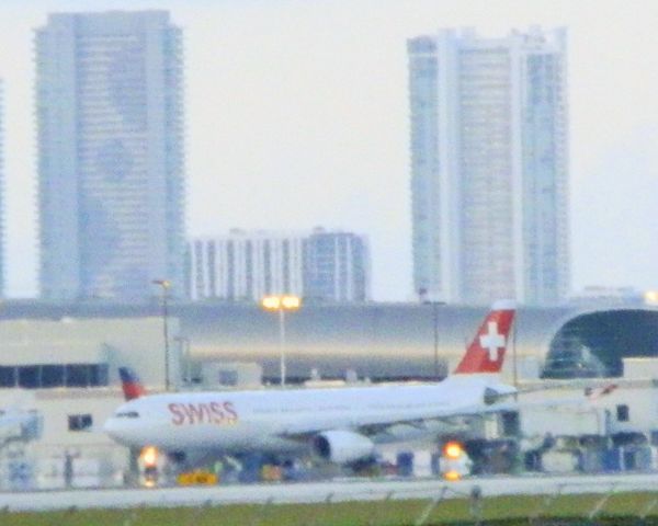 Airbus A330-300 (HB-JHF) - Departing For Zurich,Kloten(ZRH) At Dusk!