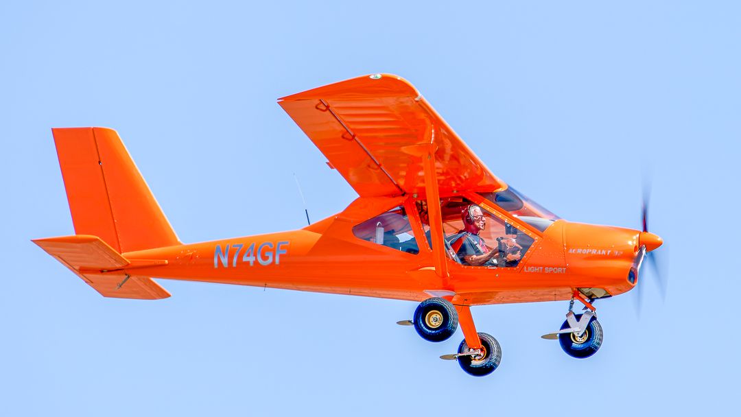 AEROPRAKT A-32 Vixxen (N74GF) - Aeroprakt A32 Vixxen on approach to the February 2023 Buckeye Air Fair AOPA Fly-in at Buckeye Municipal Airport