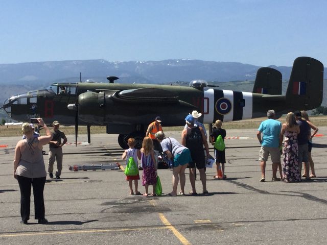 North American TB-25 Mitchell — - B-25 bomber in East Wenatchee, WA.