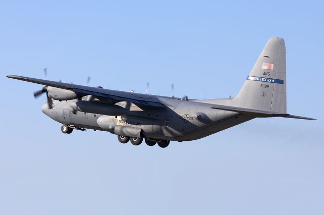 Lockheed C-130 Hercules (89-1182) - Roper 71 working the pattern at ADS twice. Would then proceed around the DFW metroplex including DAL, RBD, GKY, FTW, and back to JRB. 