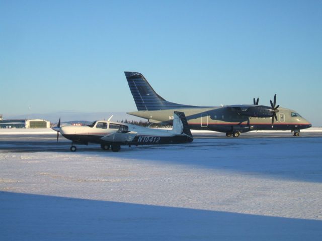 N10412 — - Parked at Woodward Aviation F.B.O. Goose Bay NL