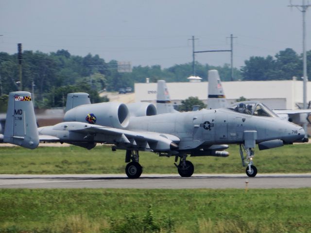 Fairchild-Republic Thunderbolt 2 (78-0718) - United States Air Force Fairchild Republic A-10C Thunderbolt II 7/18/13