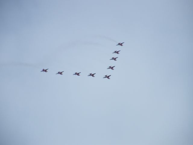 Boeing Goshawk — - RED ARROWS AT EGLF 19-07-2008