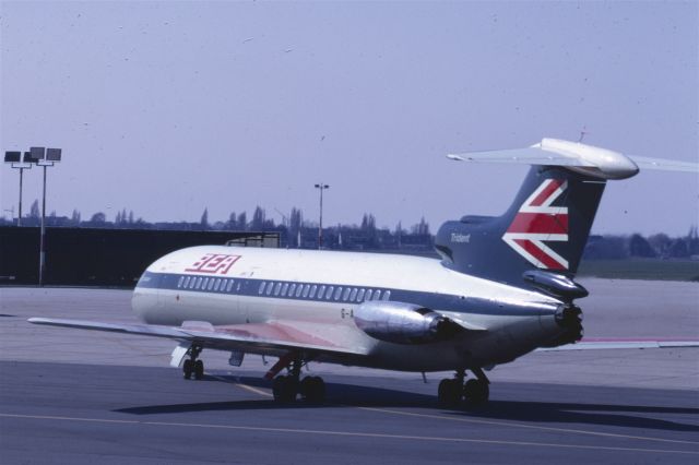 G-ARPJ — - Trident 1C in April 1969 at Düsseldorf (EDDL)