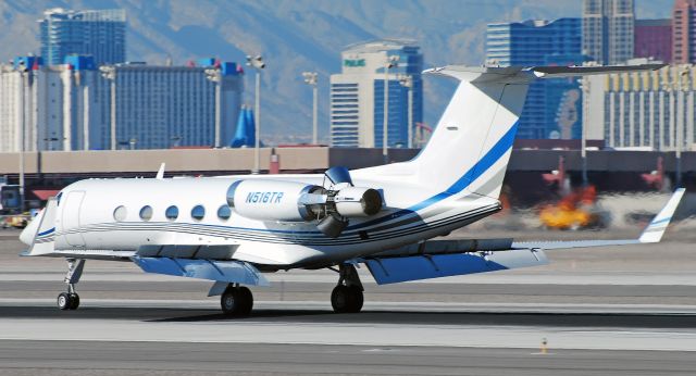 Gulfstream Aerospace Gulfstream 3 (N516TR) - Gulfstream American G-1159A Gulfstream III N516TR (cn 252)  Las Vegas - McCarran International (LAS / KLAS) USA - Nevada, January 25, 2011 Photo: Tomás Del Coro