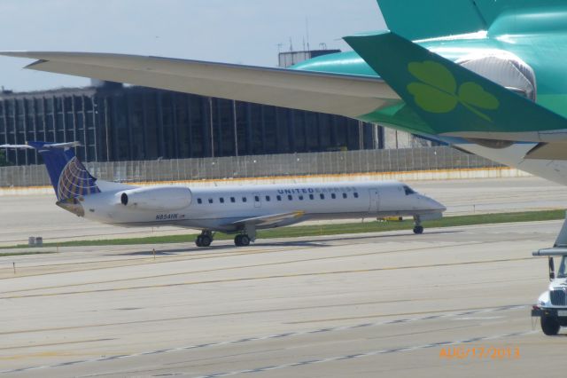 Embraer ERJ-145 (N854HK) - Del to LOT in 2001br /Del to Sky Air World in 2008br /Del to Air Niugini in 2008br /Del to Andalus Lineas Aereas in 2009br /Del to Passaredo in 2010br /Del to Trans States Airlines in 2013