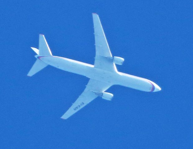 BOEING 767-300 (EI-EAR) - LIAISON ST PETERSBURG - TENERIFE VERTICAL COTES VENDEE 35 000 FT LE 21-04-2014