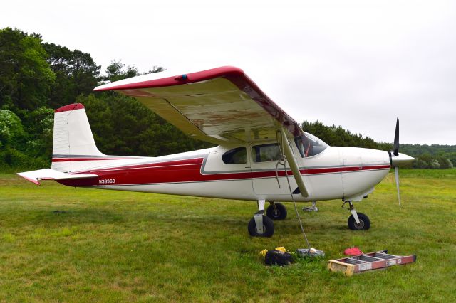 Cessna Skylane (N3896D) - Cessna 182A Skylane N3896D in Cape Cod Airfield 