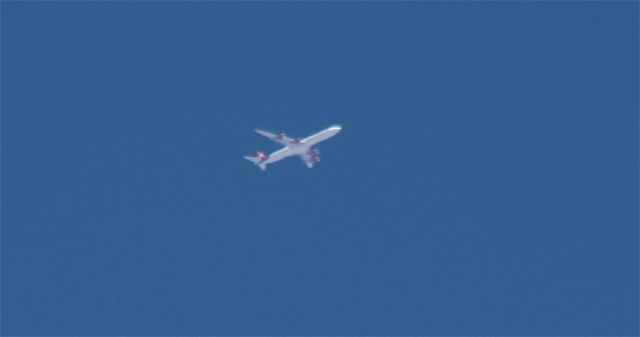 VIR7 — - VS007 overhead Las Vegas en route to Los Angeles ( LAX ) from London Heathrow ( LHR ) on 11th AUgust 2010