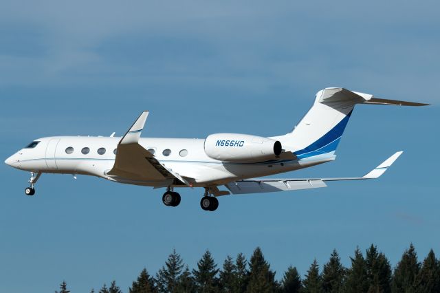 Gulfstream Aerospace Gulfstream G650 (N666HD)