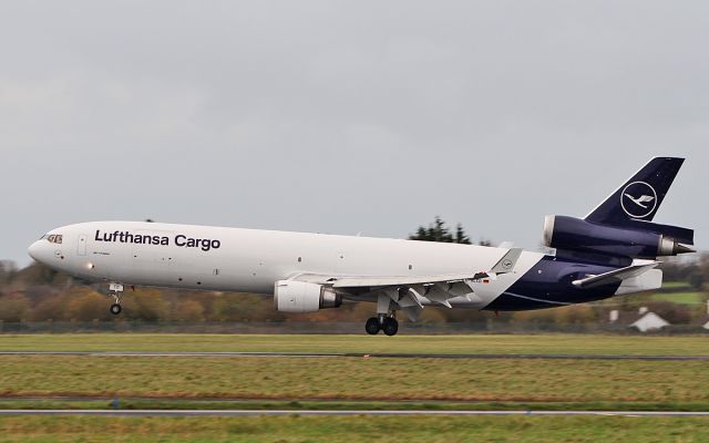 Boeing MD-11 (D-ALCD) - lufthansa cargo md-11f d-alcd landing at shannon from frankfurt 27/11/18.