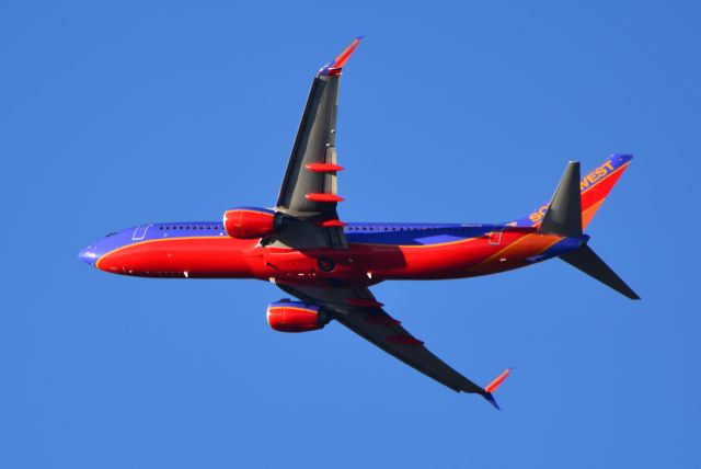 Boeing 737-700 (N8627B) - Southwest 737-8H4 flight #2071 departing Nashville for Pheonix