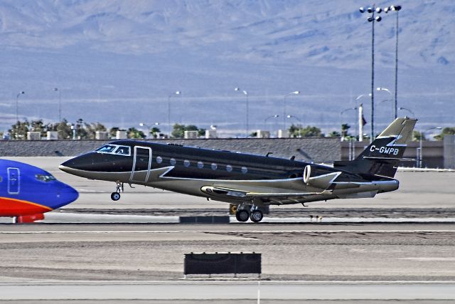 IAI Gulfstream G200 (C-GWPB) - C-GWPB 2005 Gulfstream GULFSTREAM 200 C/N 119br /br /McCarran International Airport (KLAS)br /Las Vegas, Nevadabr /TDelCorobr /August 9, 2013