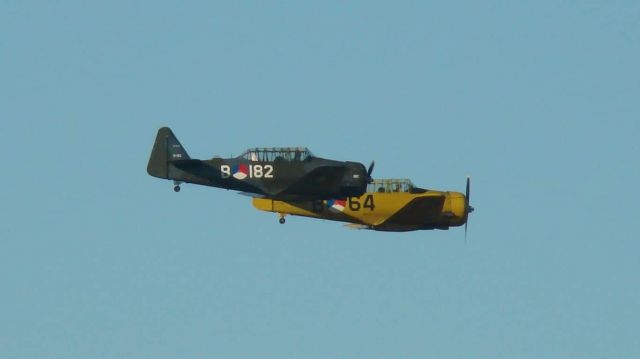 PH-TBR — - Picture taken on the Ginkelse Heide, 21 september 2019 during Market Garden memorial. Harvard IIb build in 1943 KLU reg. B-182 together with PH-LSK.