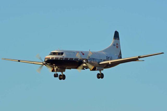 CONVAIR CV-580 (XA-UJI) - Aeronaves TSM Convair 640F XA-UJI at Phoenix Sky Harbor on September 5, 2018. 