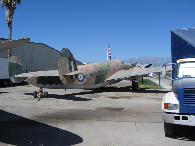 — — - At Chino Airport