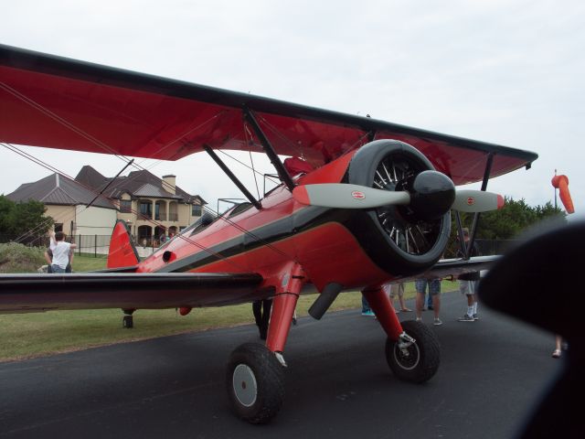 Boeing PT-17 Kaydet (N450D) - 2014 Breakaway Park Flyin