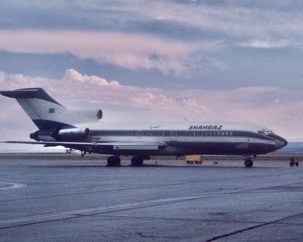 Boeing 727-100 (EP-MRP) - The Shah of Iran's personal aircraft at Peterson Field 1976 meeting with President Ford.