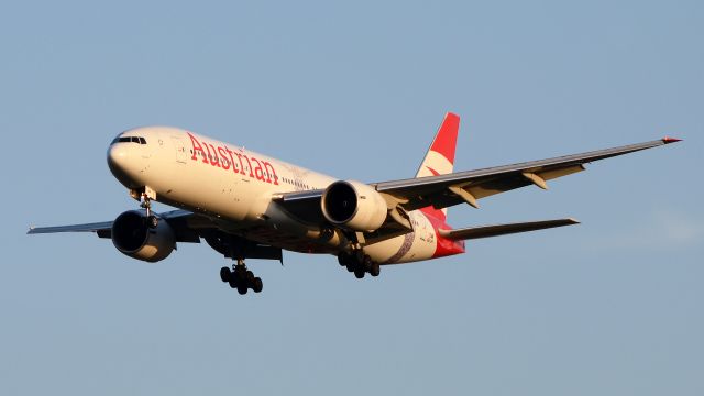 Boeing 777-200 (OE-LPF) - Boeing 777-2Q8(ER), Austrian Airlines, Vienna (VIE), Sep 25, 2023