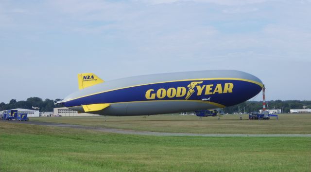 Unknown/Generic Airship (N2A) - Shown here is the 2016 Goodyear Tire and Rubber Blimp in the Summer of 2019. Mainly serves the Eastern United States with a comfortable ceiling of 1500 feet with max speed of 73mph.