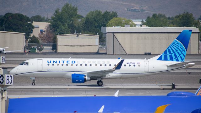 Embraer 175 (N605UX) - UAL5372 - DEN-RNO - August 24, 2020