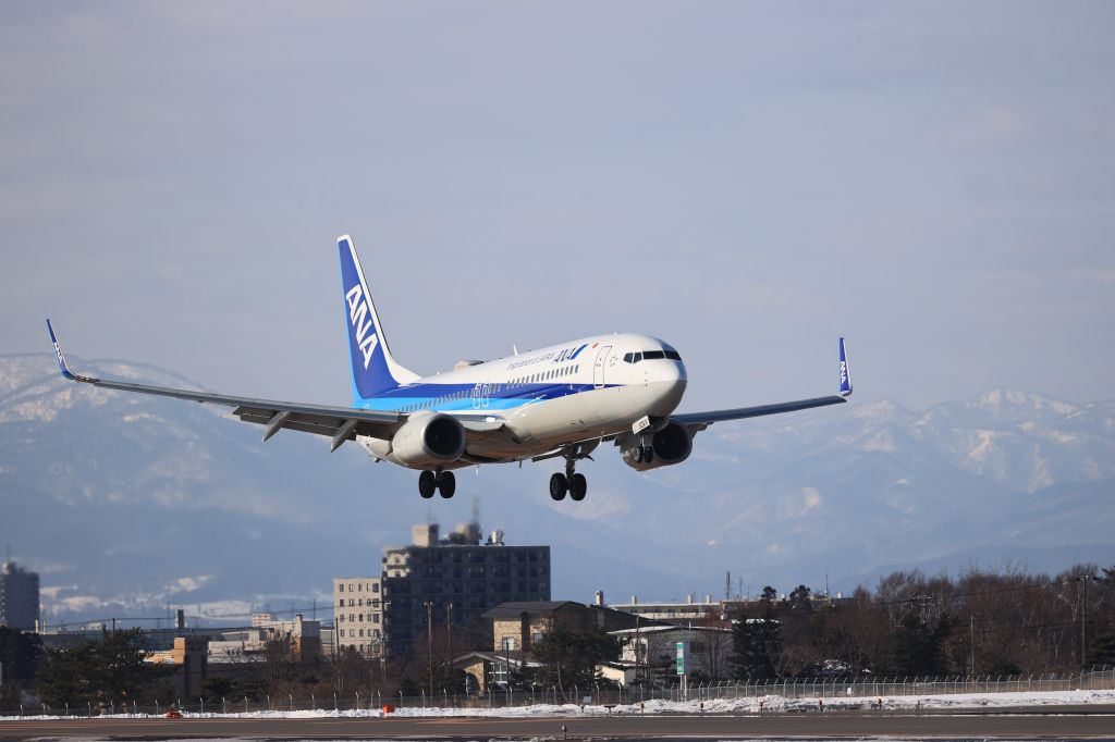 Boeing 737-800 (JA90AN) - February 11th 2022:HND-HKD.