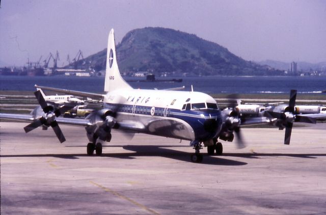 Lockheed L-188 Electra (PP-VLC) - Used for "Ponte Aerea" (Sky Bridge) flights Rio to Sao Paulo