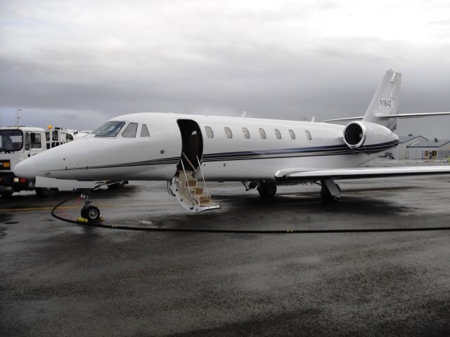 Cessna Citation Sovereign (N184G) - Refueling stop enroute to US