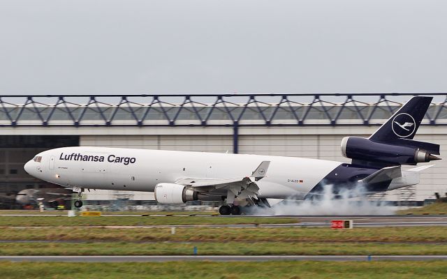 Boeing MD-11 (D-ALCD) - lufthansa cargo md-11f d-alcd landing at shannon from frankfurt 27/11/18.