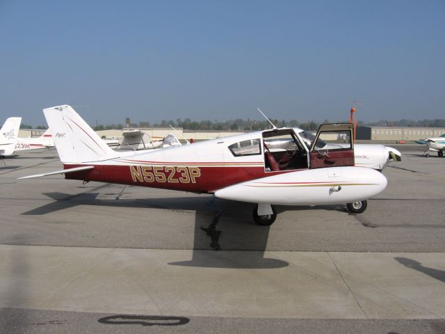 Piper PA-24 Comanche (N5523P) - Parked at Fullerton