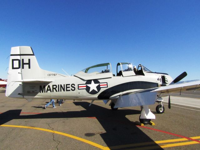 North American Trojan (N787AS) - On display outside Lyon Air Museum