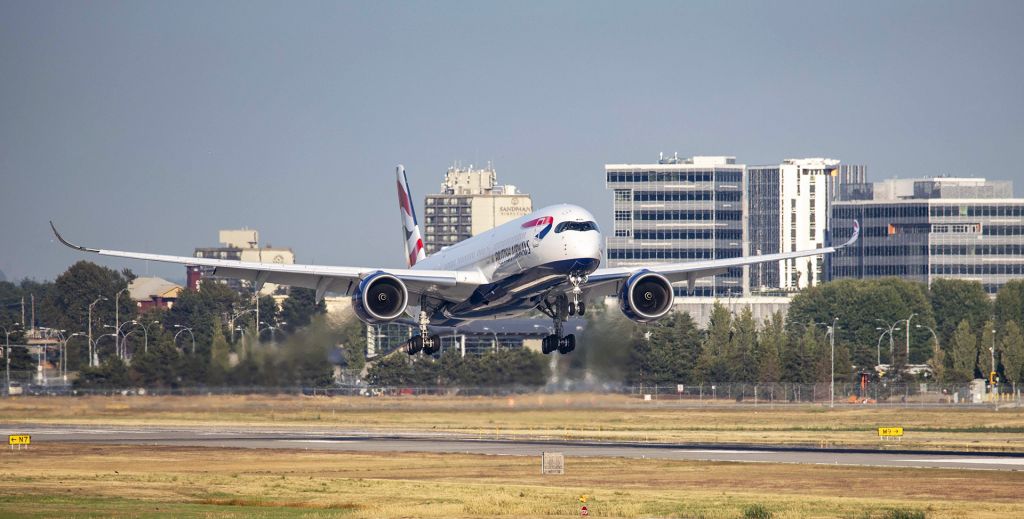 Airbus A350-1000 (G-XWBN) - BA85 / Speedbird85 G-XWBN arrival at YVR from LHR July 5th 2023