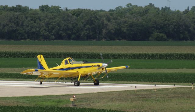 AIR TRACTOR AT-602 (N521XP) - 7/24/21  Aurora Coop AT5 on Rwy 30 preparing to turn around for take-off